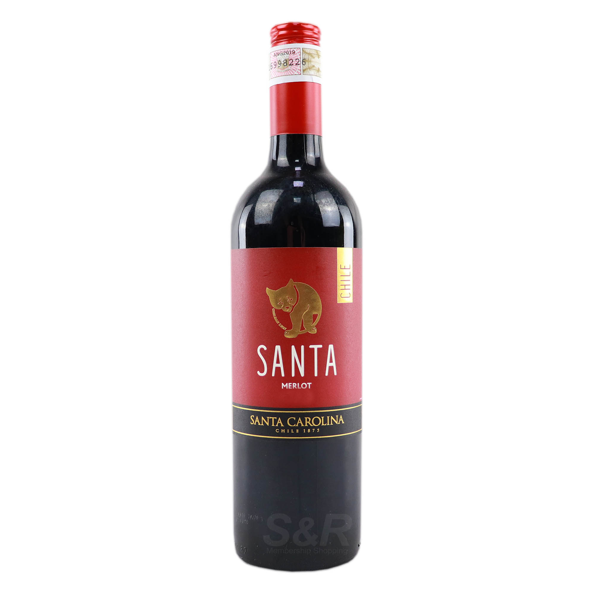 Santa Merlot Santa Carolina 750mL Santa Merlot Santa Carolina 750mL